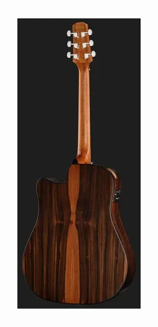 Ibanez AAD70CE-TBN, ponte e selletta, scatto 3