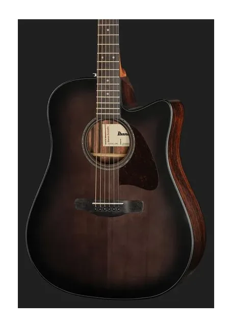 Ibanez AAD70CE-TBN, buca e rosetta, scatto 4