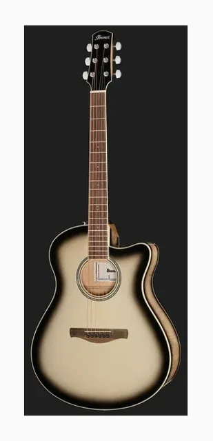 Ibanez AAM370M1CE-TPA, ponte e selletta, scatto 2