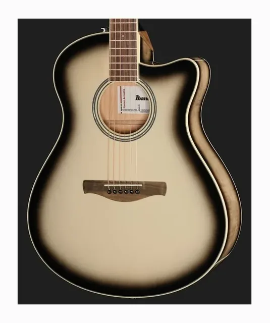 Ibanez AAM370M1CE-TPA, cassa vista di fronte, scatto 4