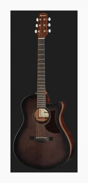 Ibanez AAM70CE-TBN, fondo e fasce, scatto 2