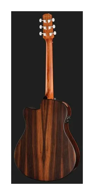 Ibanez AAM70CE-TBN, tastiera e capotasto, scatto 3
