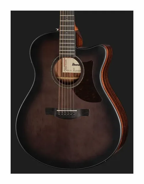 Ibanez AAM70CE-TBN, ponte e selletta, scatto 4