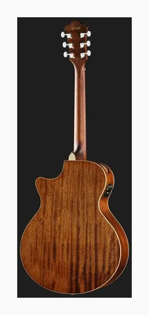 Ibanez AE140-WKH, buca e rosetta, scatto 3