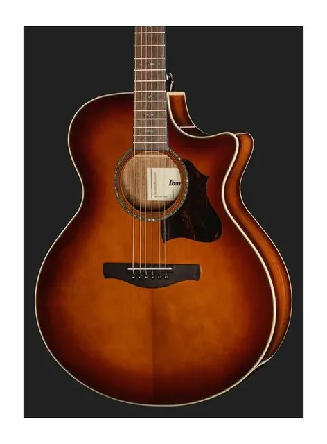 Ibanez AE160-VMS, fondo e fasce, scatto 4