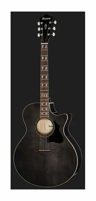 Ibanez AE170-TBK, fondo e fasce, scatto 2