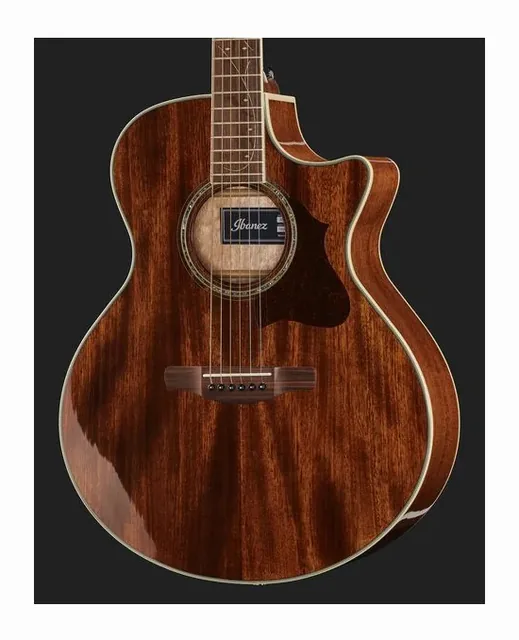 Ibanez AE245-NT, fondo e fasce, scatto 4