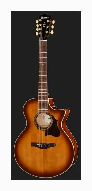 Ibanez AE3007FMH-TBH, fondo e fasce, scatto 2