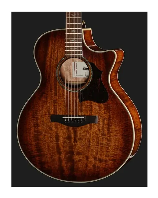 Ibanez AE340FMH-MHS, tastiera e capotasto, scatto 4