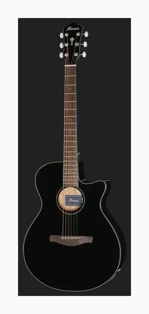 Ibanez AEG50-BK, ponte e selletta, scatto 2