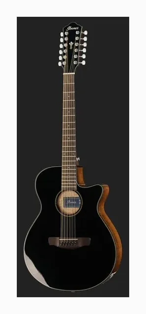 Ibanez AEG5012-BKH, fondo e fasce, scatto 2