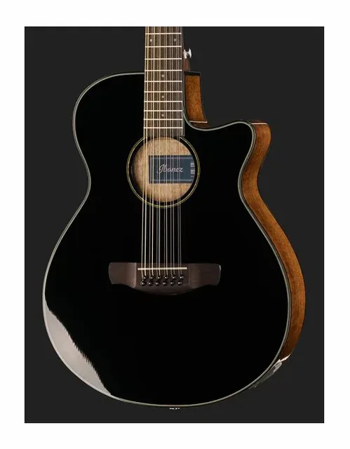 Ibanez AEG5012-BKH, tastiera e capotasto, scatto 4