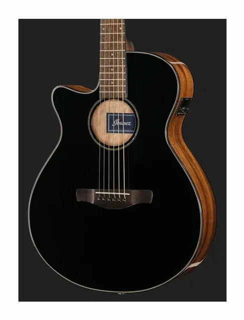 Ibanez AEG50L-BKH, buca e rosetta, scatto 4