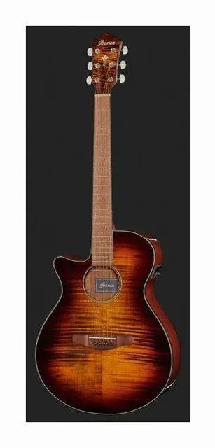 Ibanez AEG70L-TIH, tastiera e capotasto, scatto 2