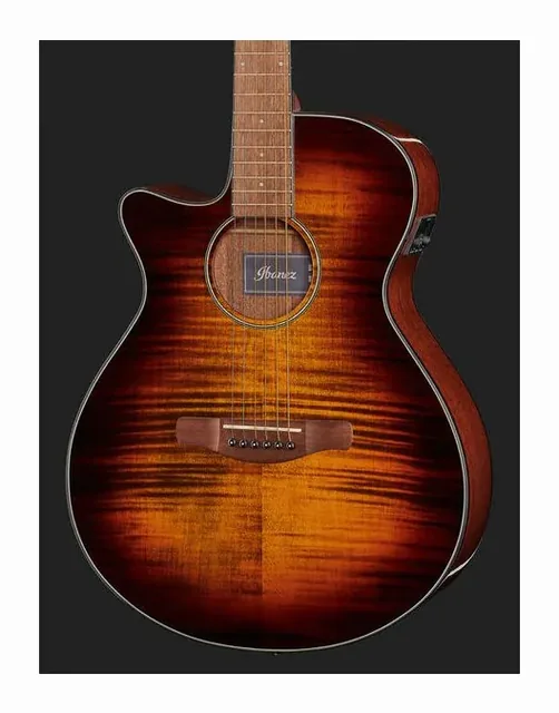 Ibanez AEG70L-TIH, cassa vista di fronte, scatto 4