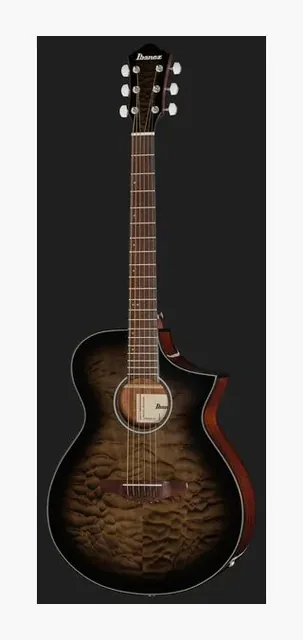 Ibanez AEWC16QA-TKH, fondo e fasce, scatto 2