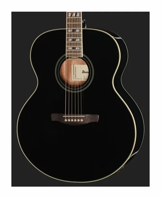 Ibanez AJ70M1E-BK, fondo e fasce, scatto 4
