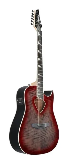 Ibanez ALT50FA-RDB, fondo e fasce, scatto 3