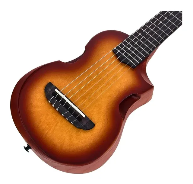 Ibanez AUP10N-OLB, ponte e cordiera, scatto 4