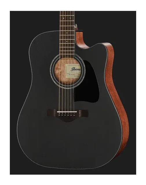 Ibanez AW247CE-WKH, cassa vista di fronte, scatto 4
