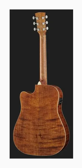 Ibanez AW417CE-OPS, buca e rosetta, scatto 3