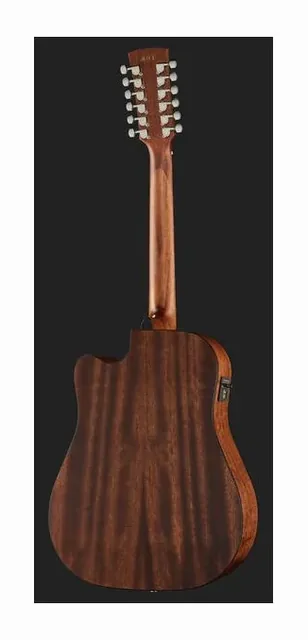 Ibanez AW5412CE-OPN Artwood, buca e rosetta, scatto 3
