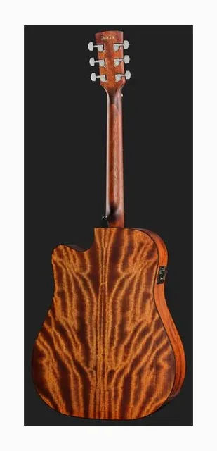 Ibanez AW54CE-OPN, tastiera e capotasto, scatto 3