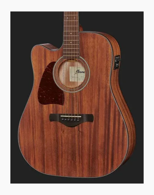Ibanez AW54LCE-OPN, ponte e selletta, scatto 4