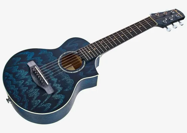 Ibanez EWP16EWB-GAO Piccolo Guitar, fondo e fasce, scatto 3