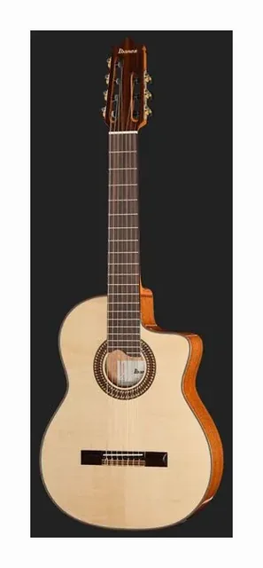 Ibanez GA3007CE-NT, ponte e cordiera, scatto 2