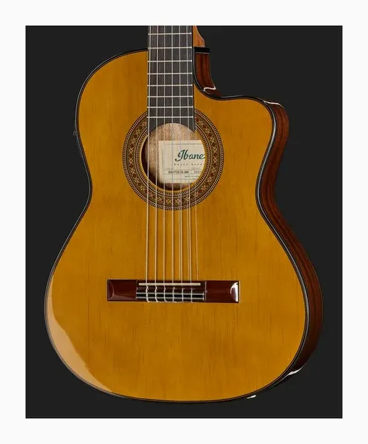 Ibanez GA5TCE3Q-AM, tastiera e capotasto, scatto 4