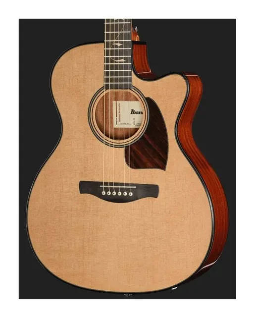 Ibanez PC34CE-NT, buca e rosetta, scatto 4
