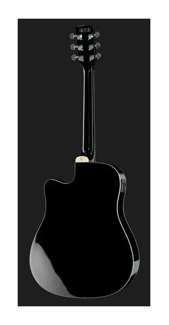 Ibanez PF15ECE-BK, ponte e selletta, scatto 3