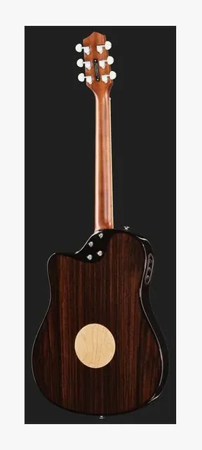 L.R.Baggs AEG 1 E- Acoustic Sunburst, buca e rosetta, scatto 3