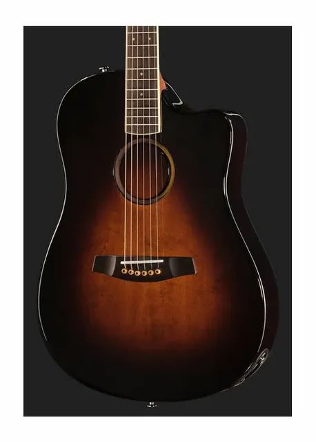 L.R.Baggs AEG 1 E- Acoustic Sunburst, tastiera e capotasto, scatto 4