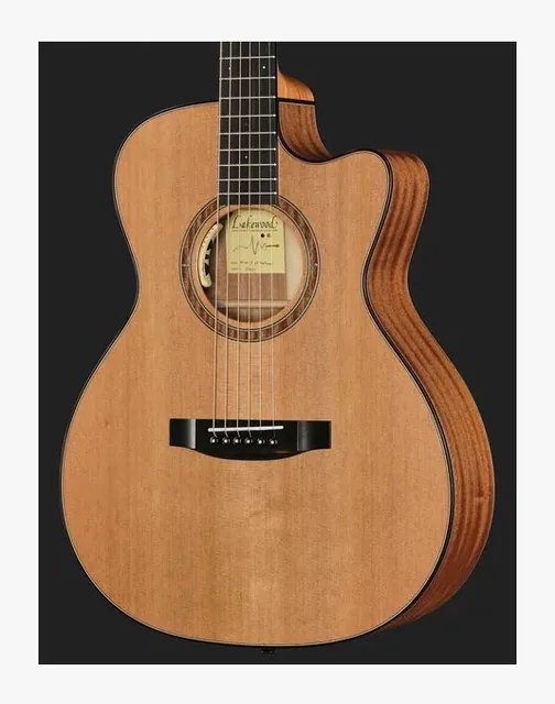 Lakewood M-14 CP 63 Natural, ponte e selletta, scatto 4