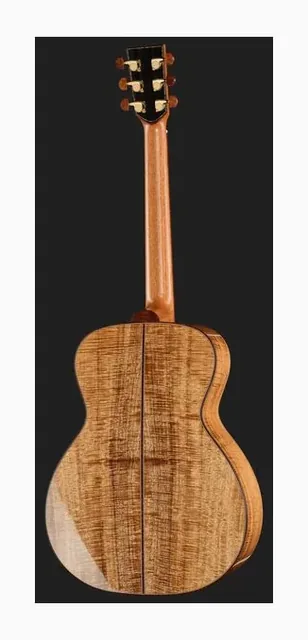 Lakewood M-Koa Custom, buca e rosetta, scatto 3