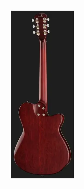 Larry Carlton G5A Tobacco Sunburst LH, buca e rosetta, scatto 3