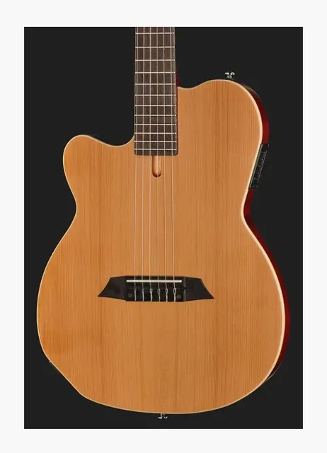 Larry Carlton G5N Natural LH, cassa vista di fronte, scatto 4