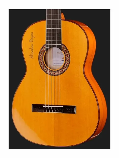 Manuel Rodriguez SUPERIOR Flamenco GK-RO-Y, ponte e cordiera, scatto 4