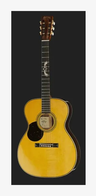 Martin Guitar 000-28 Shawn Mendes LH, tastiera e capotasto, scatto 2