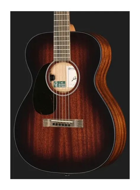 Martin Guitar 000Jr E Jeff Tweedy LH, fondo e fasce, scatto 4