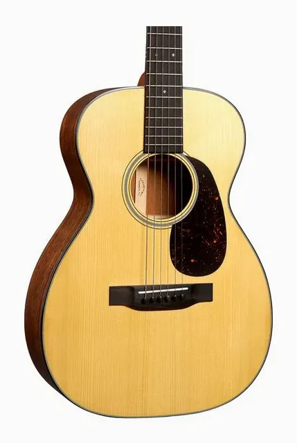 Martin Guitar Custom Shop 0-18 Natural, buca e rosetta, scatto 4