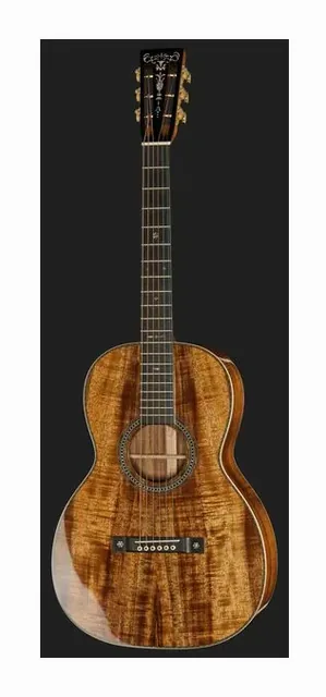 Martin Guitar Custom Shop 00 Koa, ponte e selletta, scatto 2