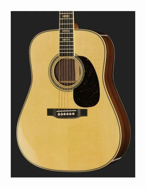 Martin Guitar Custom Shop HD7 HPW, ponte e selletta, scatto 4