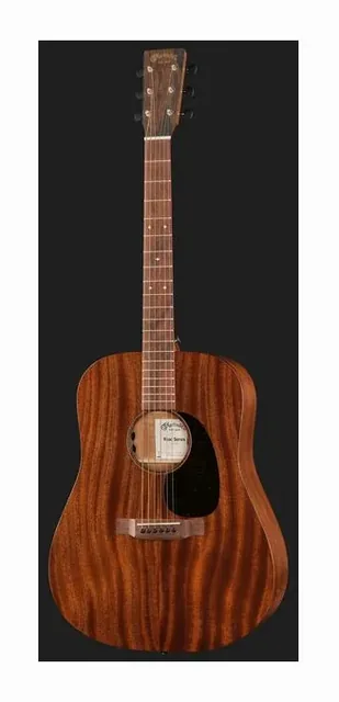 Martin Guitar D-10E Retro Sapele, buca e rosetta, scatto 2