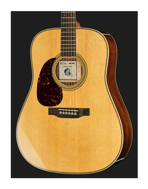 Martin Guitar D-28 Billy Strings LH, ponte e selletta, scatto 4