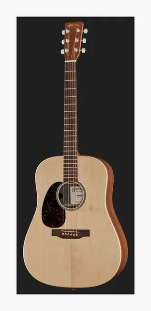 Martin Guitar D-X2E Mahogany LH, ponte e selletta, scatto 2