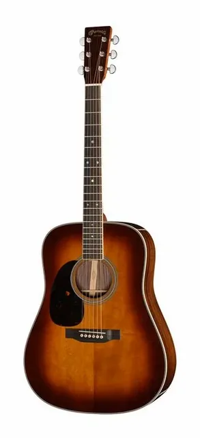 Martin Guitar D35 Ambertone LH vista di fronte