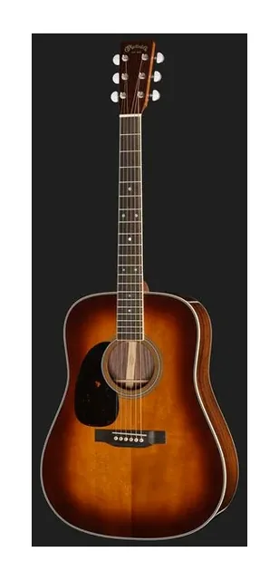 Martin Guitar D35 Ambertone LH, buca e rosetta, scatto 2